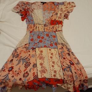 Forever 21 Hippie flower dress